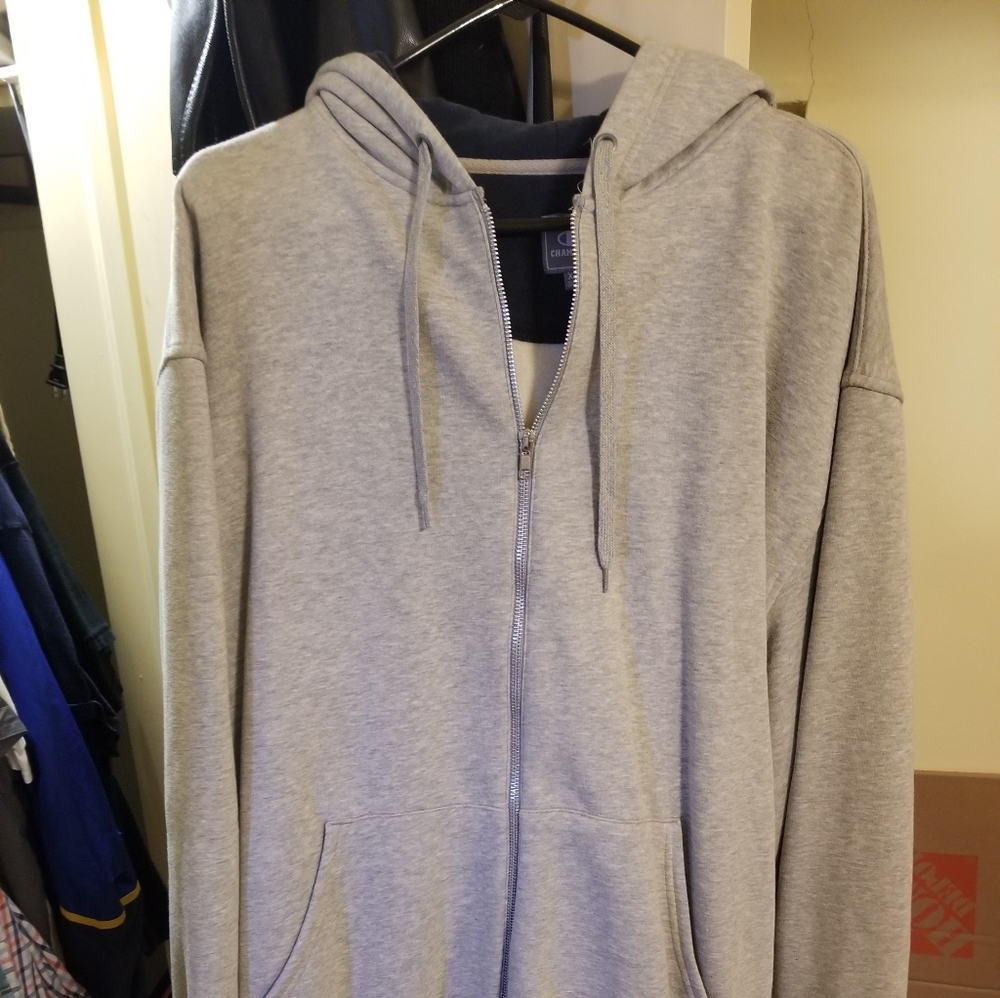 Grey hoodie